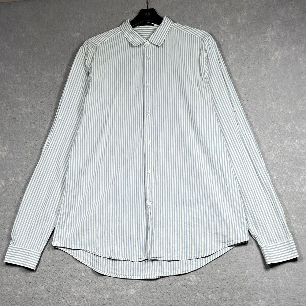 Louis Vuitton Dress Shirt Button Up Men’s Size 4L/9 (Large) Striped Long Sleeve